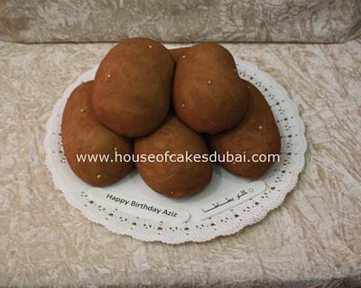 Potatoes shaped cake - Cake by The House of Cakes Dubai