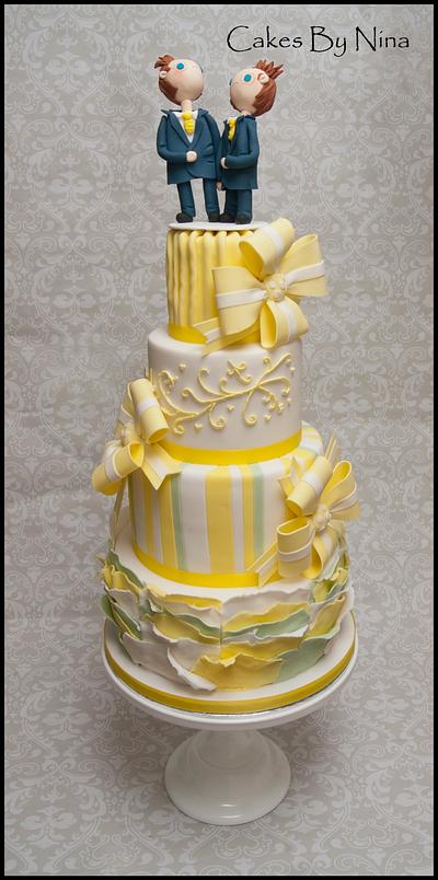 I & J - Cake by Cakes by Nina Camberley