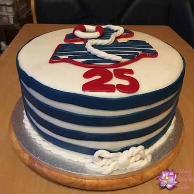 Marine themed cake - Cake by Mary Yogeswaran