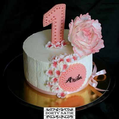 first birthday cake - Cake by Cakes by Satir