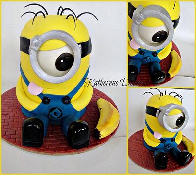 Minion banana - Cake by Ms.K Cupcakes