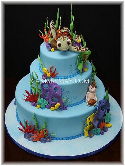 Nemo Squirt Birthday Cake - Cake by Cakes by Maylene