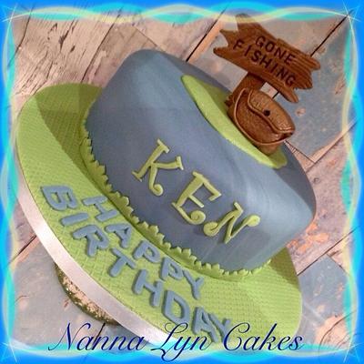 Gone fishing - Cake by Nanna Lyn Cakes