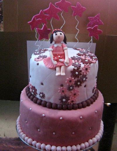  Birthday and Christening cake for Colleen - Cake by susana reyes