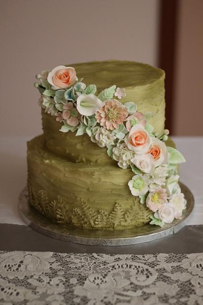 Enchanted garden - Cake by Shelly- Sweetened by Shelly