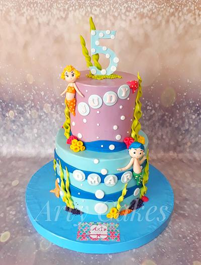 Bubble gubbies cake - Cake by Arty cakes