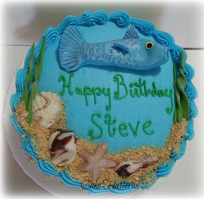 Happy Birthday Steve - Cake by Donna Tokazowski- Cake Hatteras, Martinsburg WV