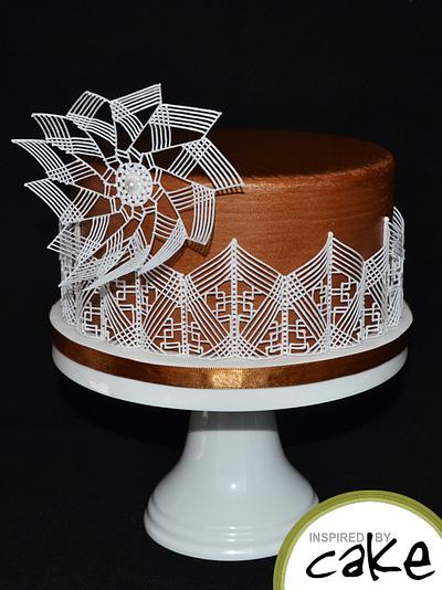Modern Style Piping with Royal Icing - Cake by Inspired by Cake - Vanessa