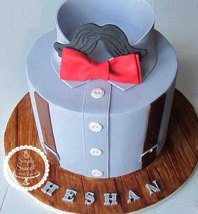 A cake for a real Gentlemen - Cake by SimplySweetCakes