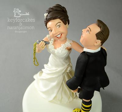 Wedding cake topper - Cake by Nicola Keysselitz
