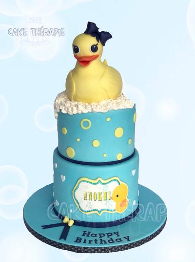 Cute little duck theme - Cake by Caketherapie
