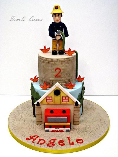 Fireman Sam Cake - Cake by DeVoliCakes
