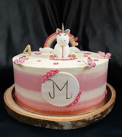 Rainbow unicorn cake - Cake by Danijela