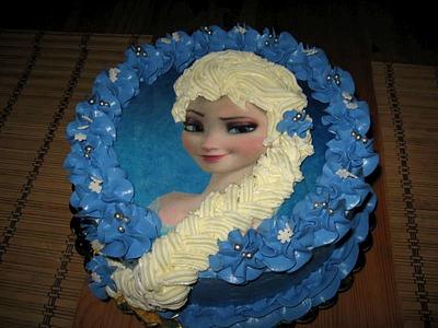 Elsa - Cake by dorianna