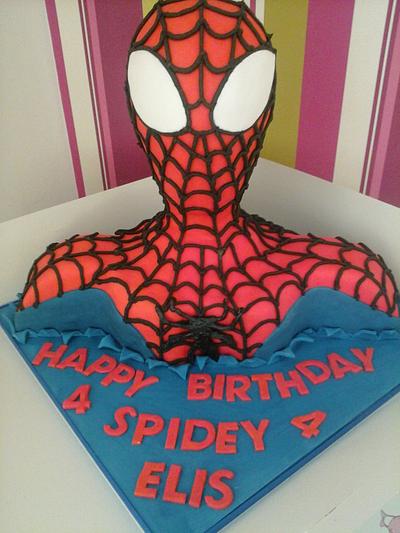 Novelty 3d Spiderman Birthday Cake - Cake by starcakes86