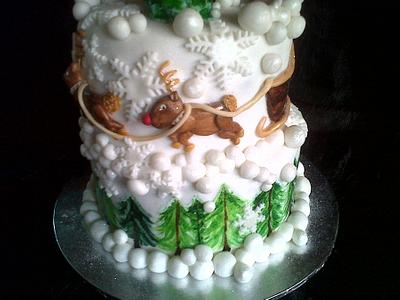 Christmas - Cake by Sugary Sweet