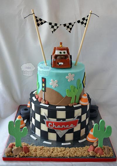 "Cars" Cake - Cake by Susan
