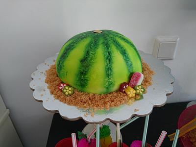Watermelon cake - Cake by Dana Bakker