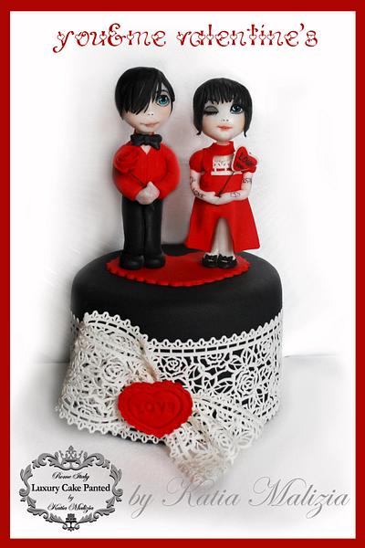 you&me Valentine's - Cake by Katia Malizia 