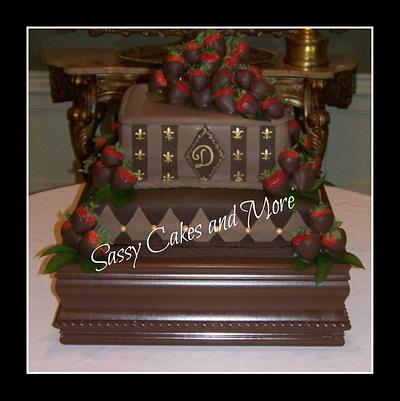Traditional Grooms Cake - Cake by SassyCakesandMore
