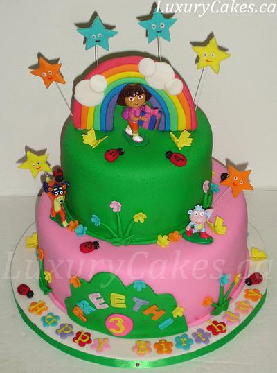Dora cake - Cake by Sobi Thiru