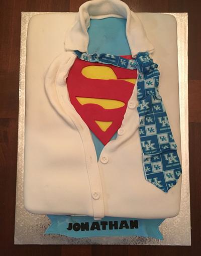 Superman - Cake by John Flannery