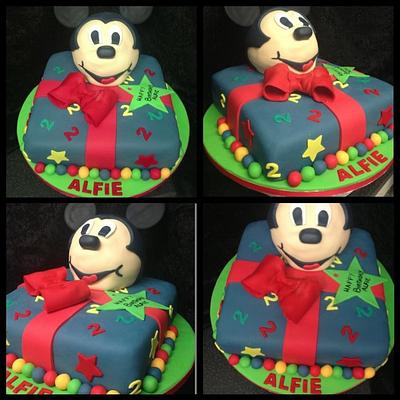 Mickey miuse - Cake by Kirstie's cakes