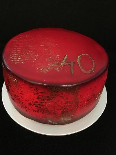 Simple red - Cake by 59 sweets