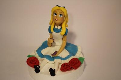 alice in wonderland - Cake by bamboladizucchero