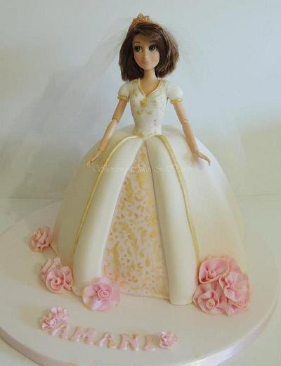 Tangled Rapunzel Bride Cake - Cake by Shereen