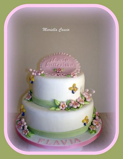 Christening cake  - Cake by Mariella Cascio