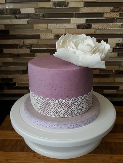 Blueberry MMF Birthday Cake - Cake by Cake Karma: