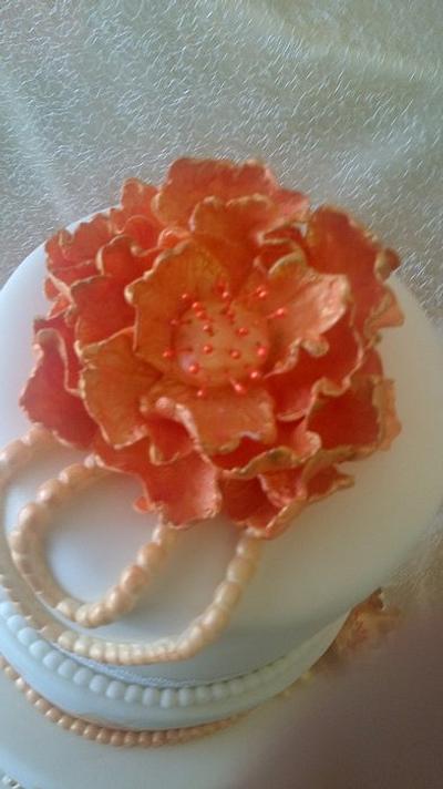 Antique wedding cake  - Cake by cupcakes of salisbury