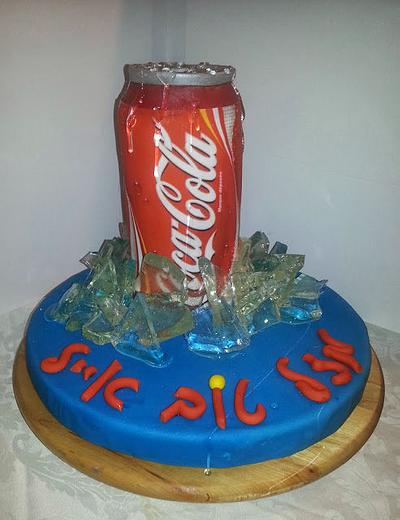 coca cola can cake - Cake by yael