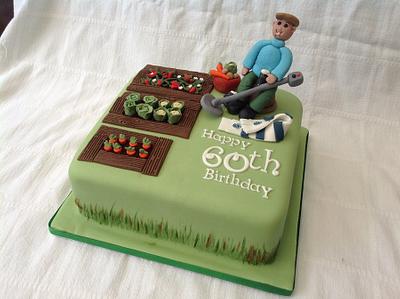 Allotment cake - Cake by Keeley Cakes