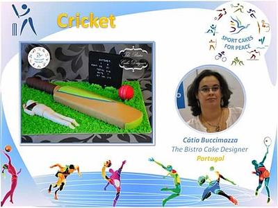 Cricket - Cake by The Bistro Cake Designer