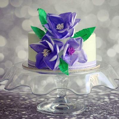 A lavender dream - Cake by Ashel sandeep
