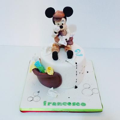 topolino cake - Cake by Sabrina Adamo 