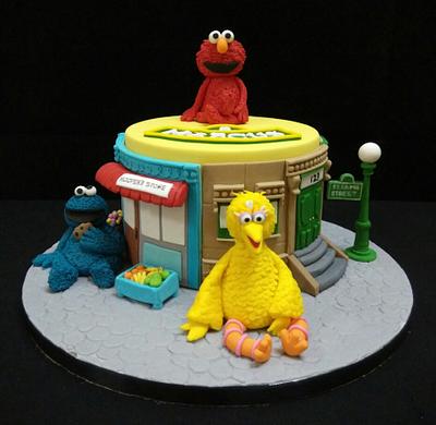 Sesame Street Cake - Cake by Michelle Chan