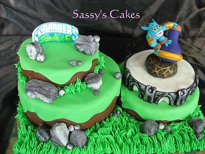 Skylanders - Cake by Sassy's Cakes
