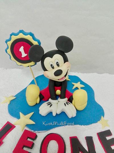 Mickey cake topper - Cake by Donatella Bussacchetti