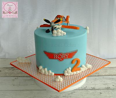 Dusty Cropduster - Cake by Cakes by Design