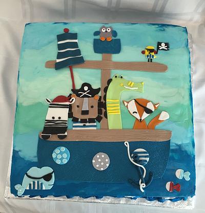Boy baby shower cake - Cake by Brandy-The Icing & The Cake