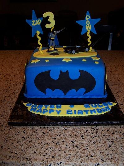 Batman Rules - Cake by Margaret