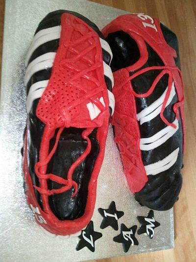 Football Boots - Cake by ldarby