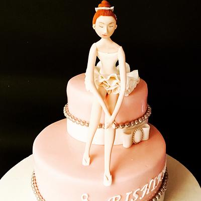 Ballerina - Cake by The Hot Pink Cake Studio by Ipshita