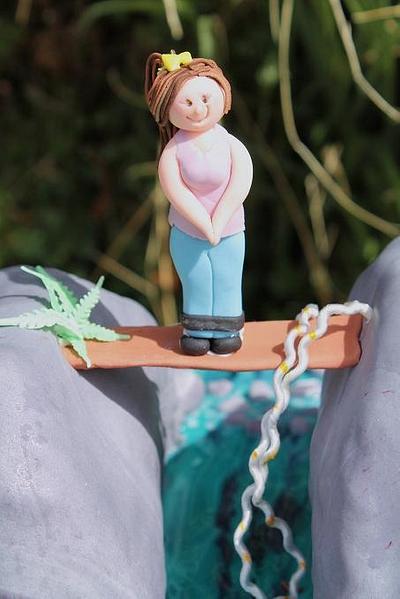 Bungy For her 30th - Cake by Julz Pilkington