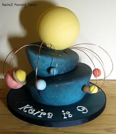Solar System Space Cake - Cake by Rachel Manning Cakes