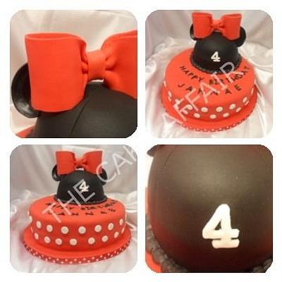 Mini mouse cake - Cake by Pauline flash