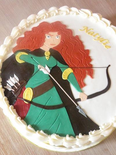 "Brave" Merida cake - Cake by Dani Johnson